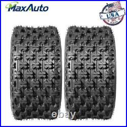 (2)20X10-9 Rear Sport ATV Tires for Honda TRX250R TRX400EX TRX450ER