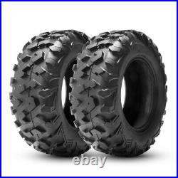 27x9-12 ATV Tires Heavy Duty 27x9x12 UTV Tires 6Ply Tubeless Replacement Set 2