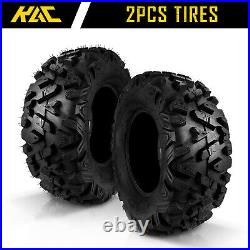 2PCS Set 26x9-12 ATV UTV Tire Replace Tires6 PLY 26 26x9x12 All Terrain DURABLE