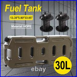 30L 8 Gallon Fuel Pack Gas Container Fuel Can Lock for Jeep ATV UTV Polaris RZR