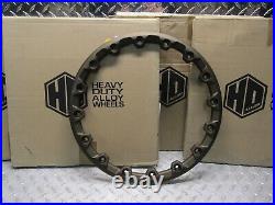 (4) Sti Tire & Wheel Hd Alloy Hd5 Replacement 15 Bronze Beadlock Rings 15hb5r15