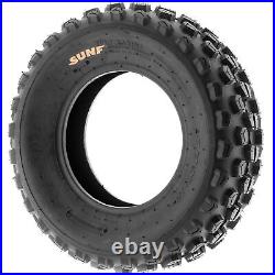 (4) SunF A017 22x7-10 22x7x10 Replacement ATV UTV Knobby Tires Tubeless 6 PR
