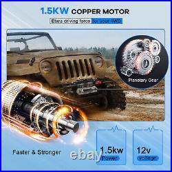 4500LBS Electric Winch Towing Truck Steel Wire Rope Off Road ATV UTV 12V