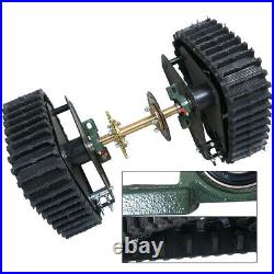 60CM Buggy Rear Wheels Axle, ATV Snow Rubber Brake Disc Assemly for Snowmobile