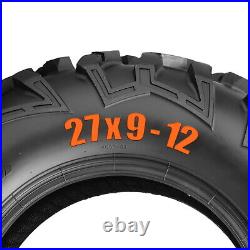 6Ply 27x9-12 ATV UTV Tires 27x9x12 Heavy Duty All Terrain Off-Road Tyre Replace