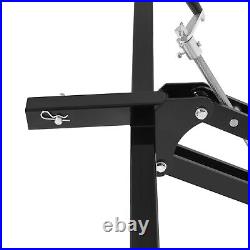 Black Manual Quick Implement Lift 1-Point Lift System For ATV/UTV With2 Receiver