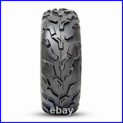 Full Set 4 25x8-12 25x10-12 ATV Tires 6Ply Mud UTV Eco-Friendly Replacement Tyre