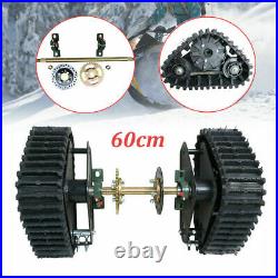 Gasoline Motor Rear Axle Track+Wheels+Sprocket+Brake Disc+ Bearing Housing