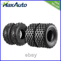 MaxAuto 19x7-8 20X10-9 ATV Sport Tires set of 4 4Ply 2 Front Rear