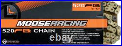 Moose Racing FB Series 520 Gold 100 Link Offroad ATV UTV Universal 450cc Chain