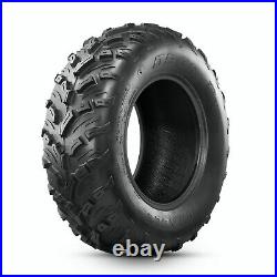 OBOR Set 2 25x8.00-12 ATV/UTV Tires 25x8x12 Heavy Duty 6PR Tubeless Replacement