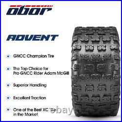 Obor 6PR 20x11-8 ATV Tires 20x11x8 Sport UTV Tubeless Replace Tyre Set of 2 GNCC