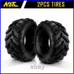 Pair 25x10-12 ATV Tires 25x10x12 Heavy Duty 6Ply UTV Tire Replacement Tyres