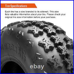 Premium Set 4 21X7-10 20x11-10 ATV Tires Heavy Duty Tubeless Replacement Tyres