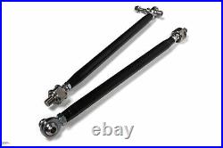 RT Pro RTP5602504 Black Powder Coated Tie Rods For Can Am Maverick 60 Wide XXC