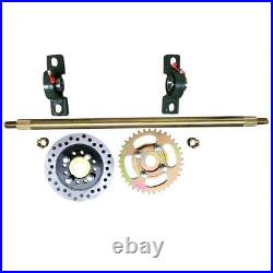 Rear Axle Track Assemly for Gasoline Motor Snowmobile Beach/Mountain Motorcycle