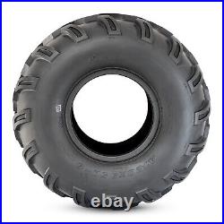 Set 2 20x9.5-8 ATV Tires 4Ply UTV 20x9.5x8 Heavy Duty Replacement Tyre Tubeless