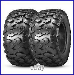 Set 2 24X10-11 24X10X11 6Ply ATV Tires UTV Mud Heavy Duty Replacement Tubeless