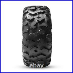 Set 2 24x10-11 ATV Tires 6Ply UTV All Terrain Tyre 24x10x11 Replacement Tubeless
