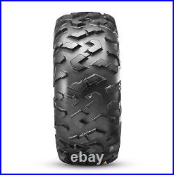 Set 2 24x9-11 ATV Tires 6Ply Heavy Duty 24x9x11 UTV All Terrain Replacement Tyre