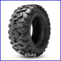 Set 2 25X11-12 25X11X12 ATV Tires UTV Tire 6Ply All Terrain Tubeless Replacement
