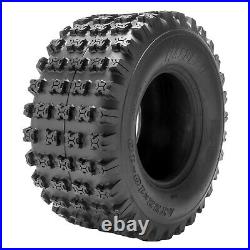 Set 2 Lightweight 22X10-10 Sport Quad ATV Tires 22X10X10 Replacement Rear Tyre