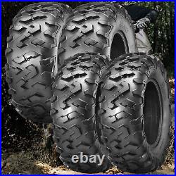 Set Of 4 24x8-12 24x9-11 ATV UTV Tires 6Ply 24x8x12 24x9x11 All Terrain Replace