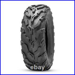 Set Of 4 25x8-12 ATV Tires 6Ply Heavy Duty 25x8x12 UTV Mud All Terrain Replace