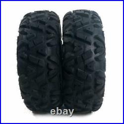 Set of 2 26x11-12 Replacement ATV UTV 6 Ply Tires Left, Right, Rear