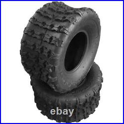 Set of 2 Sport Tires ZY 18x9.5-8 4 Ply ATV UTV Left Right Front Replacement Tire