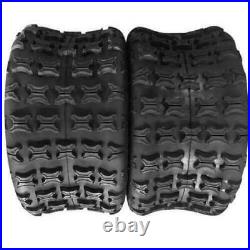 Set of 2 Sport Tires ZY 18x9.5-8 4 Ply ATV UTV Left Right Front Replacement Tire