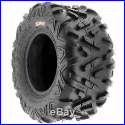 Set of 4, 145/70-6 & 19x7-8 Replacement ATV UTV 6 Ply Tires A051 by SunF