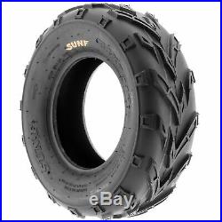 Set of 4, 16x6-8 & 16x7-8 Replacement ATV UTV 6 Ply Tires A004 by SunF