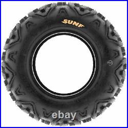 Set of 4, 16x8-7 & 18x9.5-8 Replacement ATV UTV 6 Ply Tires A051 by SunF