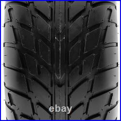 Set of 4, 19x6-10 & 18x9.5-8 Replacement ATV UTV 6 Ply Tires A021 by SunF