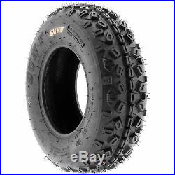 Set of 4, 20x6-10 & 18x10-8 Replacement ATV UTV 6 Ply Tires A035 by SunF