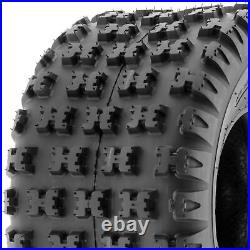 Set of 4, 20x6-10 & 20x11-9 Replacement ATV UTV 6 Ply Tires A031 by SunF