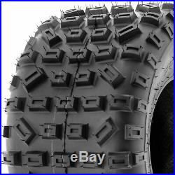Set of 4, 20x6-10 & 20x11-9 Replacement ATV UTV 6 Ply Tires A035 by SunF