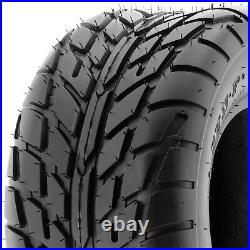 Set of 4, 20x7-8 & 18x9.5-8 Replacement ATV UTV 6 Ply Tires A021 by SunF
