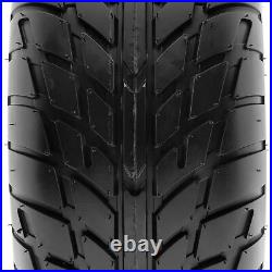 Set of 4, 20x7-8 & 18x9.5-8 Replacement ATV UTV 6 Ply Tires A021 by SunF