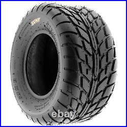 Set of 4, 20x7-8 & 18x9.5-8 Replacement ATV UTV Tires 6 Ply A021 by SunF