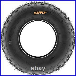 Set of 4, 21x6-10 & 18x10-8 Replacement ATV UTV 6 Ply Tires A035 by SunF
