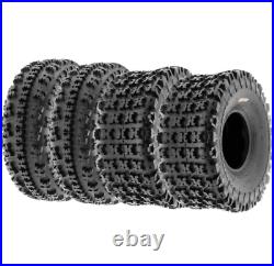 Set of 4, 21x7-10 & 20x11-9 Replacement ATV UTV 6 Ply Tires A027