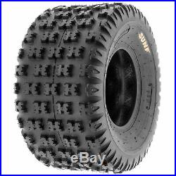 Set of 4, 21x7-10 & 20x11-9 Replacement ATV UTV 6 Ply Tires A031 by SunF