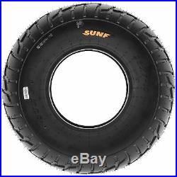 Set of 4, 21x7-10 & 22x10-10 Replacement ATV UTV 6 Ply Tires A021 by SunF