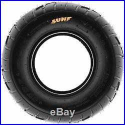 Set of 4, 21x7-10 & 22x10-10 Replacement ATV UTV 6 Ply Tires A021 by SunF
