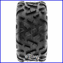 Set of 4, 21x7-10 & 22x10-10 Replacement ATV UTV 6 Ply Tires A051 by SunF