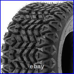 Set of 4, 21x7-10 & 22x11-10 Replacement ATV UTV Tires 4 Ply G003 by SunF