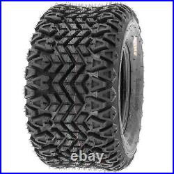 Set of 4, 21x7-10 & 22x11-8 Replacement ATV UTV 4 Ply Tires G003 by SunF