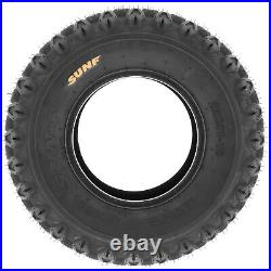 Set of 4, 21x7-10 & 22x11-8 Replacement ATV UTV Tires 4 Ply G003 by SunF